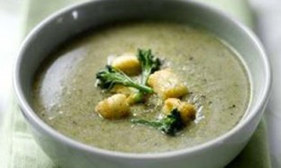 Сливочный суп с брокколи
